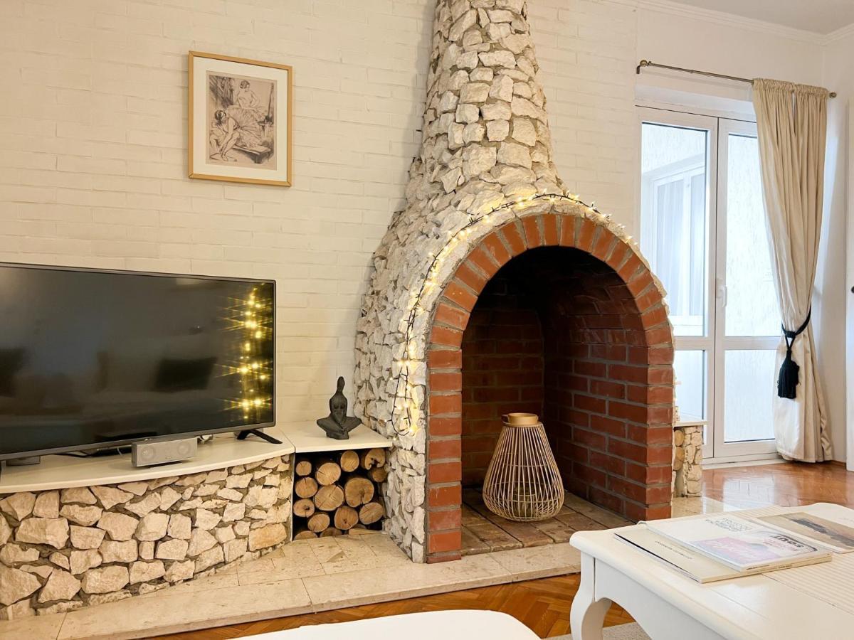 Apartment Mlini Central Bagian luar foto